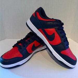 Nike Men's Athletic Shoes in Red and Black